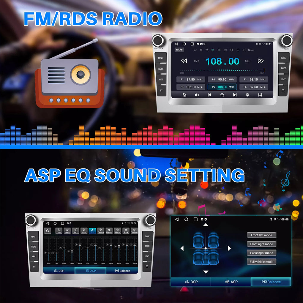 CarPlay Android 14 Car Stereo For Vauxhall Corsa D Astra H Zafira GPS Radio