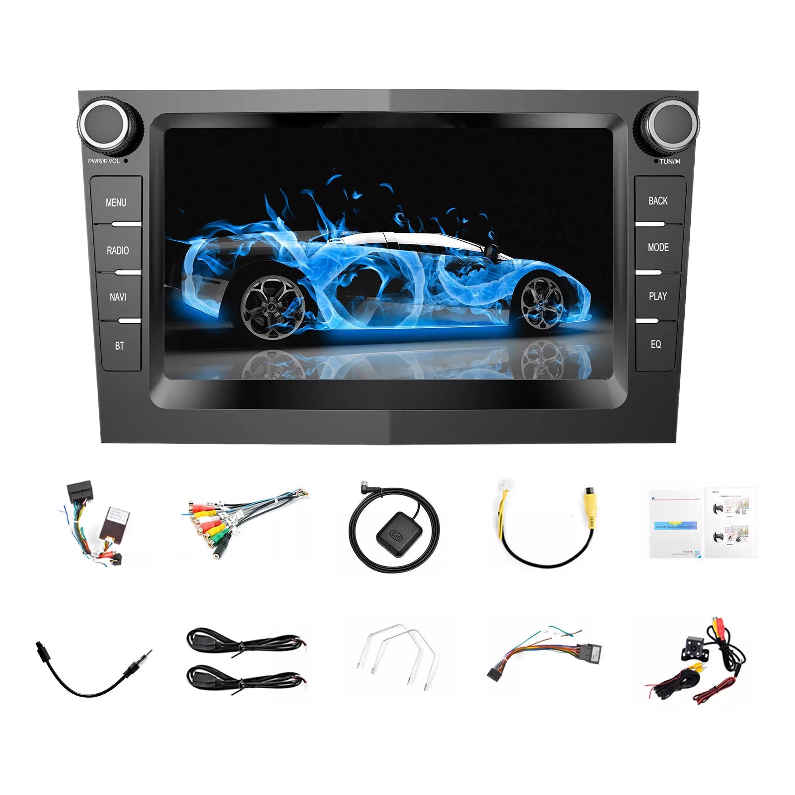 Android 14 Stereo For Vauxhall/Opel Corsa D Astra H Zafira GPS Sat Nav Car Radio