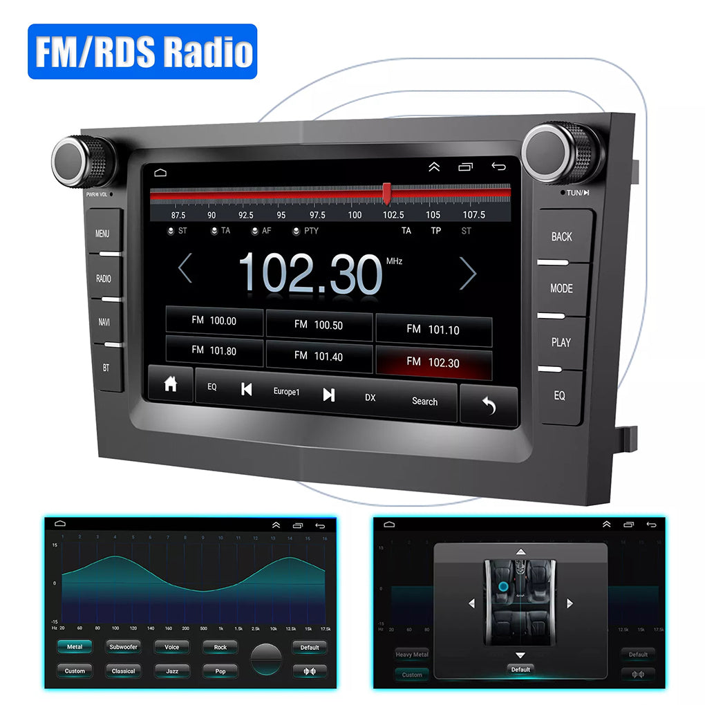 Android 14 Stereo For Vauxhall/Opel Corsa D Astra H Zafira GPS Sat Nav Car Radio