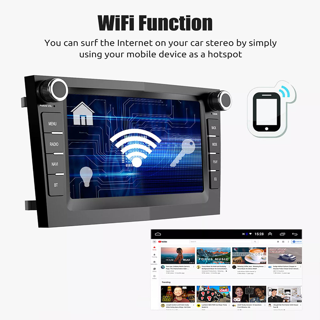 Android 14 Stereo For Vauxhall/Opel Corsa D Astra H Zafira GPS Sat Nav Car Radio