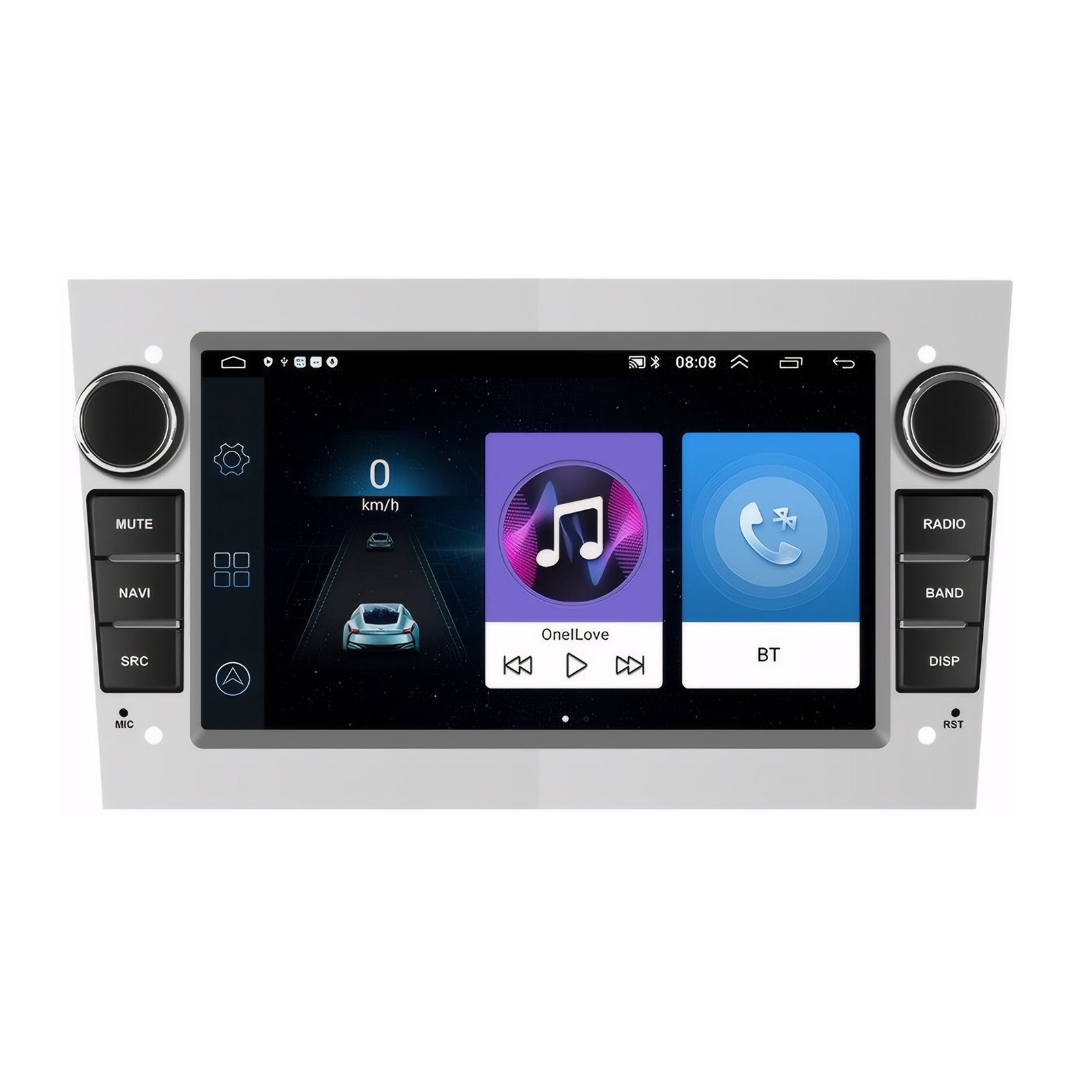 7" Android 14 Car Radio GPS Navi WIFI Camera For Opel Astra H Corsa C D Zafira B