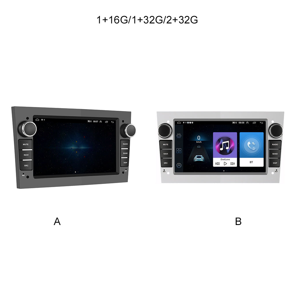 7" Android 14 Car Radio GPS Navi WIFI Camera For Opel Astra H Corsa C D Zafira B