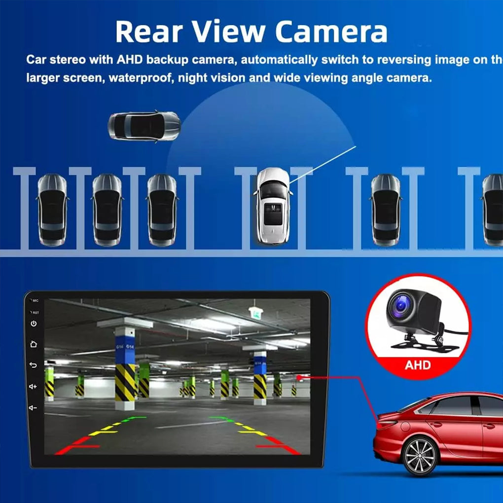 10.1" Apple Carplay Android 14 for Jeep Wrangler 2007-2017 JK Radio GPS Navigation FM