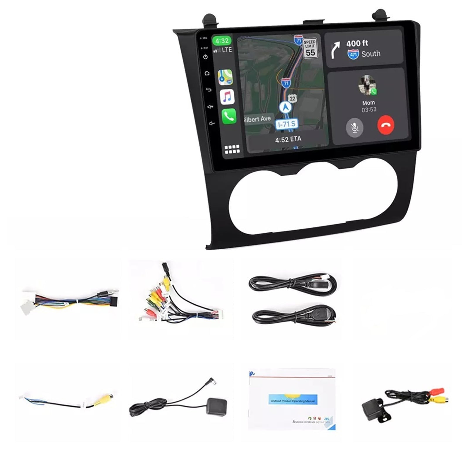 Car Stereo GPS Radio for Nissan Altima Teana 2008-2012 Apple Carplay Android 14