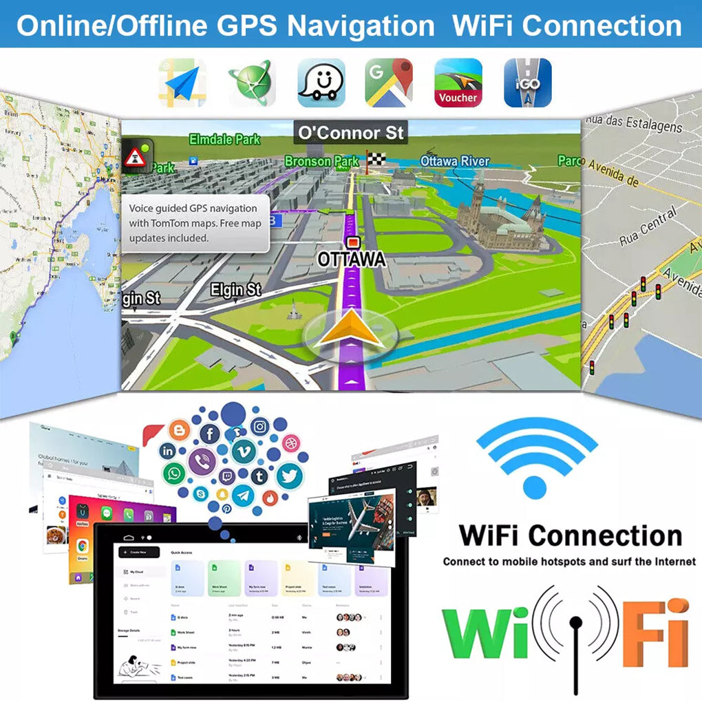 Car Stereo GPS Radio for Nissan Altima Teana 2008-2012 Apple Carplay Android 14