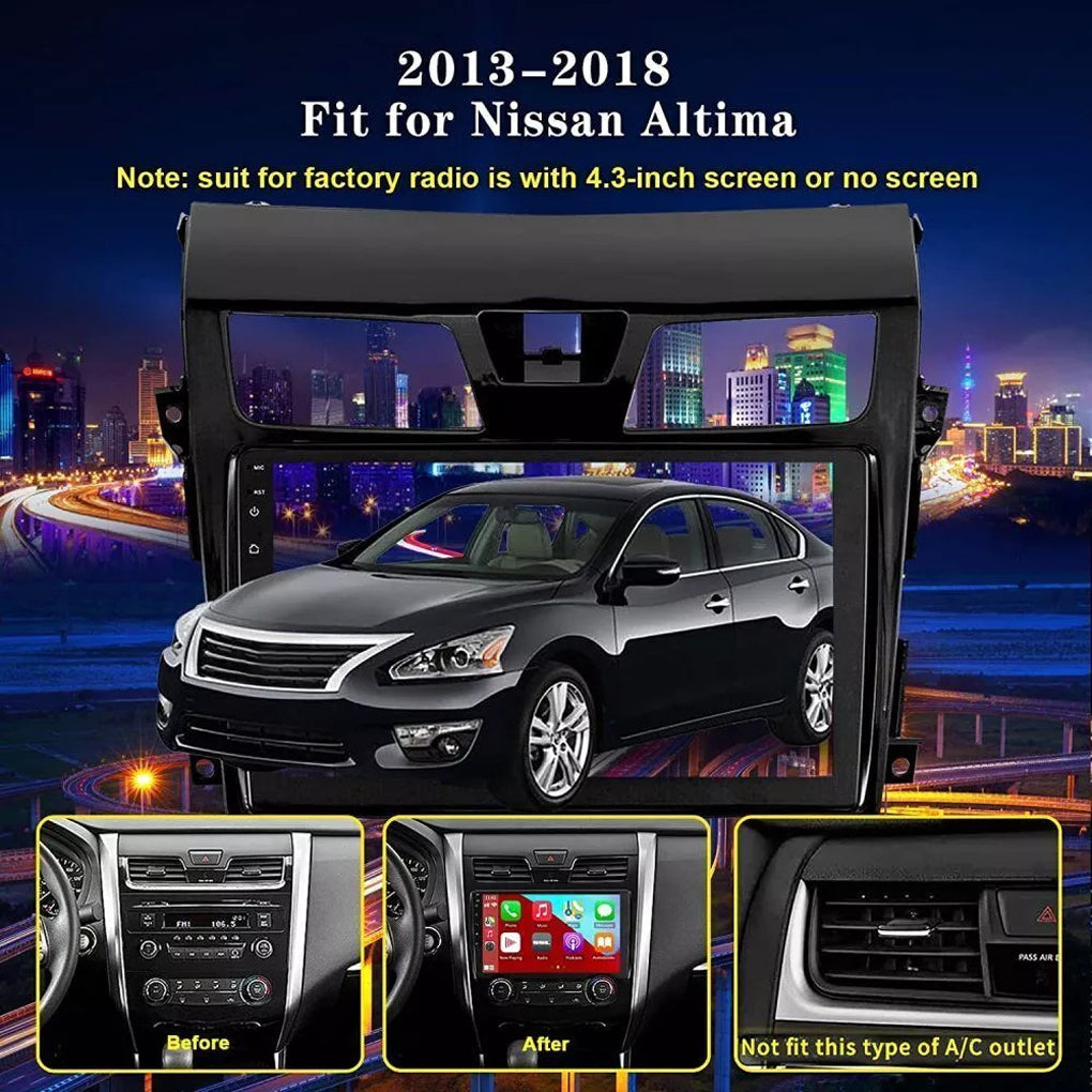 10.1" Car Stereo Radio for Nissan Altima 2013-2018 Apple Carplay 32G Android 14 Cars