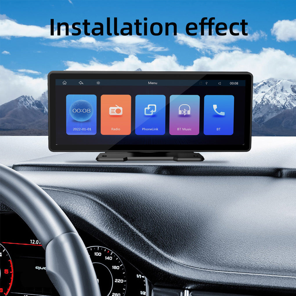 10.26 inch wireless carplay portable screen car MP5 navigation reversing interconnection car bluetooth player car radio B5303