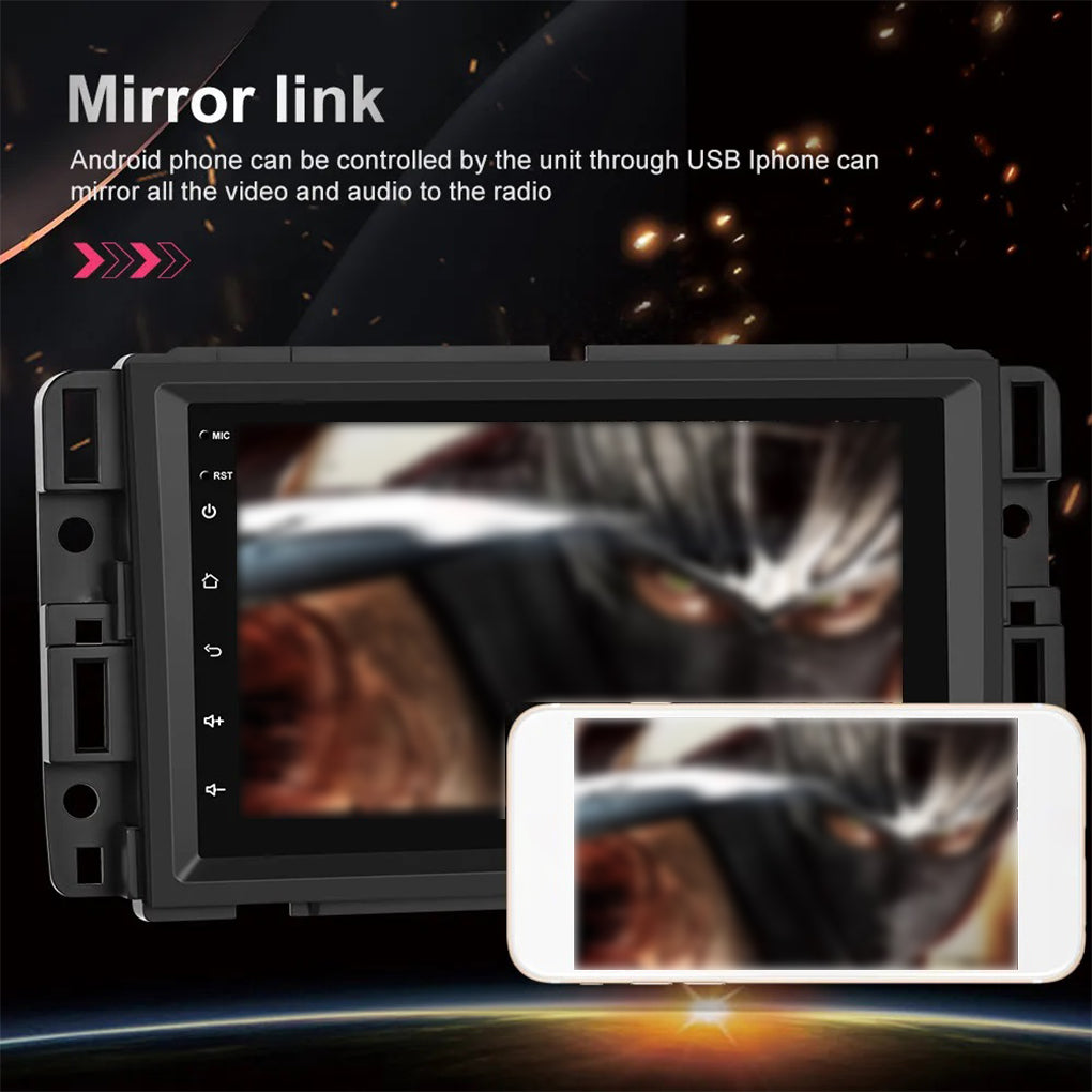 For GMC Yukon Chevy Silverado Sierra Android 14 GPS Navigation Car Radio Stereo Player