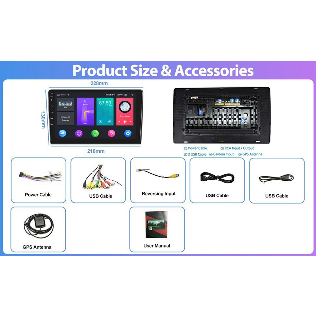 Suitable for 9-inch Mercedes-Benz C-Class/CLK00-03 Android 14 large screen car Android 14 car radio