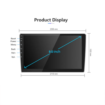 Suitable for Mercedes-Benz SMART ForTwo Cabrio/Coupe 451 large screen 9 inches 10-15 models Android 14 car radio with MIC