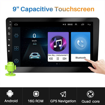 Suitable for Mercedes-Benz SMART ForTwo Cabrio/Coupe 451 large screen 9 inches 10-15 models Android 14 car radio with MIC